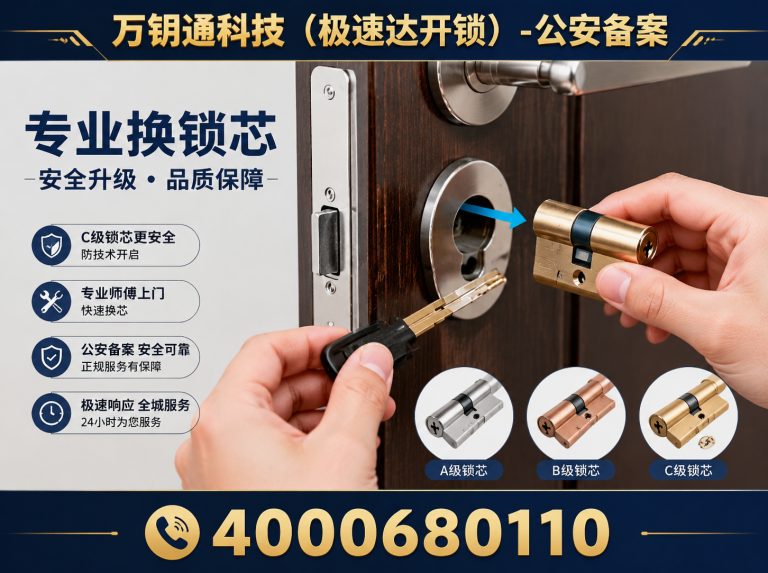朝阳区换锁芯展示图
